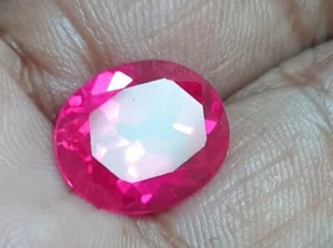 11.65 CT Natural Beautiful Pink Ruby Oval Shape A+++ Loose Gemstones - Picture 1 of 7