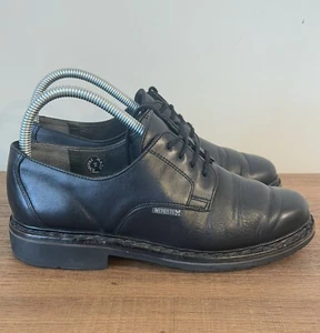 Mephisto Sherpa's schwarz Herren Gr. 7,5 Schnürschuhe Oxford-Schuhe Kautschuk Stoßdämpfer - Bild 1 von 9