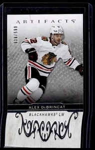 2021-22 Upper Deck Artifacts Alex Debrincat 036/599 Chicago Blackhawks #129 - Picture 1 of 2