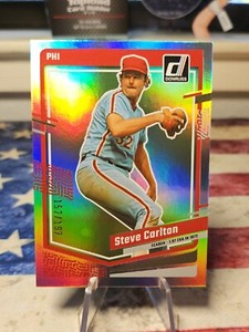 2023 Panini Donruss #178 Steve Carlton Career Stat Line #'d /197