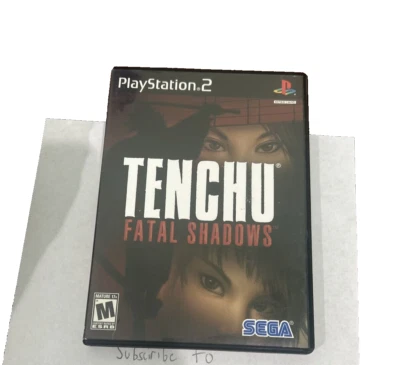 Tenchu: Fatal Shadows (PS2) Complete CIB w/ Manual Good Condition - Image 1 of 3