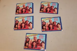 (5) x 1996 Diamond Baywatch 1st Edition Sealed Packets 6 Sticker Per Packet - Bild 1 von 4