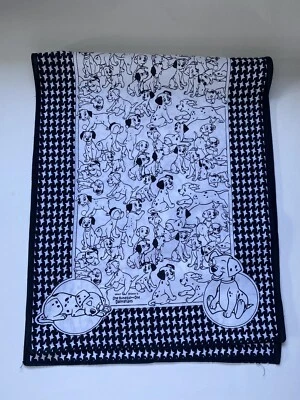 Nuevo Disney 101 Dálmatas Wendy Gell Bufanda Algodón 59" x 11" Foto 1 de 4