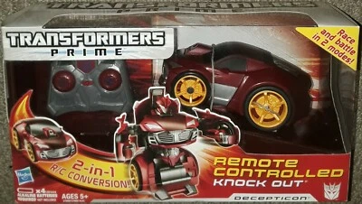  Transformers Prime Remote Controlled Knock Out new sealed rc hasbro r/c - Image 1 of 2