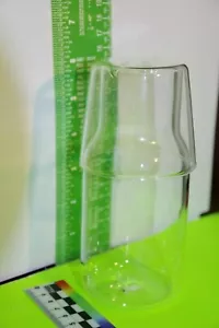x2 (two) Charming Glass Pitchers with drinking cups - Borosilicate Pyrex Glass - Picture 1 of 13