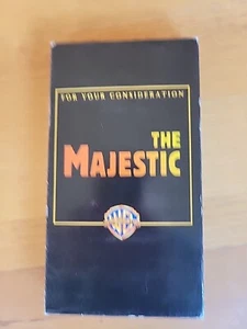 Academy Awards Consideration SCREENER - The Majestic - VHS RARE rough TESTED WRK - Picture 1 of 3