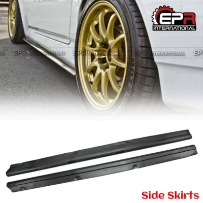 For Honda S2000 S2K AP1 AP2 FRP Unpainted Side Skirt Addon Extensions Bodykits - Imagen 1 de 4
