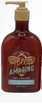 Jabón de manos nutritivo Bath Body Works “Bee Amazing Honey Sandalwood” Foto 1 de 2