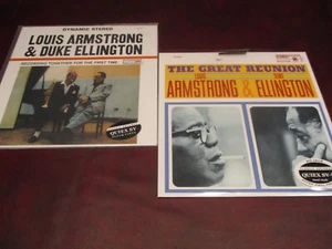 LOUIS ARMSTRONG ELLINGTON VERIFIED CLASSIC RECORDS AUDIOPHILE RARE 200/180G SET - Picture 1 of 1