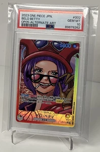 Belo Betty Leader Alternate Art One Piece OP05-002 PSA 10 New Era Japan GEM MINT - Picture 1 of 2