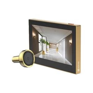 Cámara mirilla (cámara de visor de puerta) inalámbrica con monitor de 4,3", 14-26 mm - Imagen 1 de 5