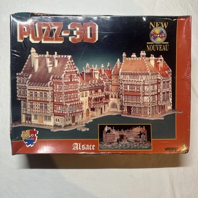 NEW Puzz-3D Alsace Castle 959 Piece Foam 3D Puzzle Sealed Wrebbit - Image 1 of 4
