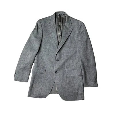 J.S. A. Bank Pure Wool Herringbone Blazer Sport Coat Menswear - Image 1 of 4