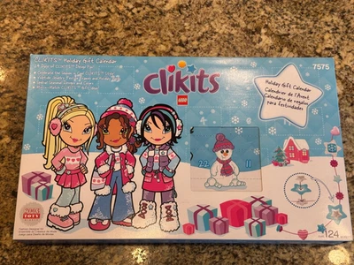 Lego 7575 CLIKITS ADVENT CALENDAR Jewelry Girl Necklace Ring - NEW SEALED - Image 1 of 2