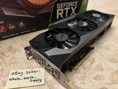 GIGABYTE GeForce RTX 3080 GAMING OC 12GB GDDR6X Graphics, WITH BOX, WORKS GREAT! - Image 1 of 4
