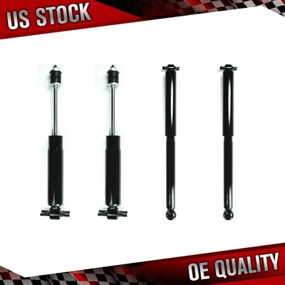 Amortiguadores delanteros y traseros para 88-98 Chevy GMC C1500 C2500 C3500 2x2 Sierra Silverado Foto 1 de 2