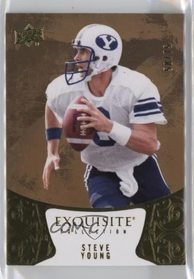 2014 Upper Deck Exquisite Collection /75 Steve Young #5 HOF - Image 1 of 2
