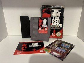 The Hunt for Red October (Nintendo Entertainment System) NES Complete CIB Box