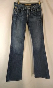 Big Star Maddie Boot Mid Rise Fit Blue Denim Jeans Pants Women’s Size 26L - Picture 1 of 13