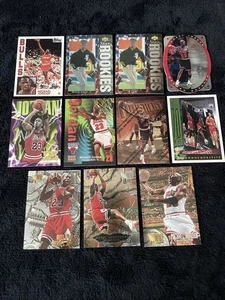 (11) 1992-97 Michael Jordan Card Lot - Picture 1 of 2