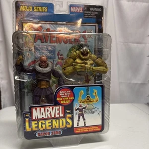 Figura ToyBiz Marvel Legends Mojo Serie BAF Barón Zemo Variante Desenmascarada 6" -NUEVA - Imagen 1 de 8