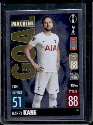 2021 Topps Match Attax Champions & Europa League Harry Kane #134 Tottenham - Image 1 of 2