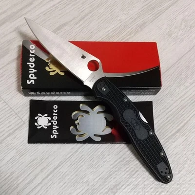 Spyderco Police 4 Klappmesser VG-10 FRN Back Lock SEKI-CITY JAPAN Stempel NEU - Bild 1 von 4