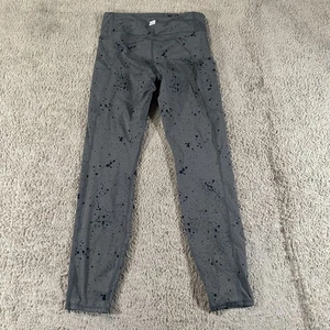 Vuori Stride Leggings Womens Small Gray Black VW429 Splatter High Rise Athletic - Picture 1 of 7