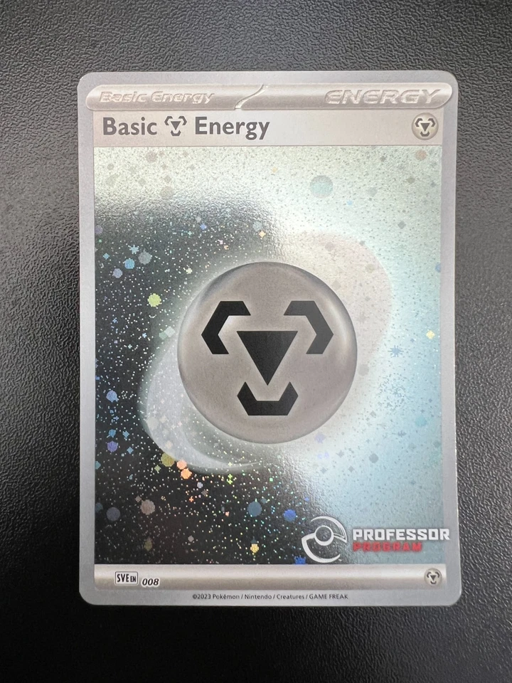Pokemon Basic Metal Energy SVE 008 Professor Program 2023 Cosmos Holofoil NM - Image 1 of 4