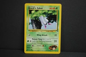 Brock's Zubat #74/132 Gym Heroes 1999-2000 Near Mint/Mint - Picture 1 of 4