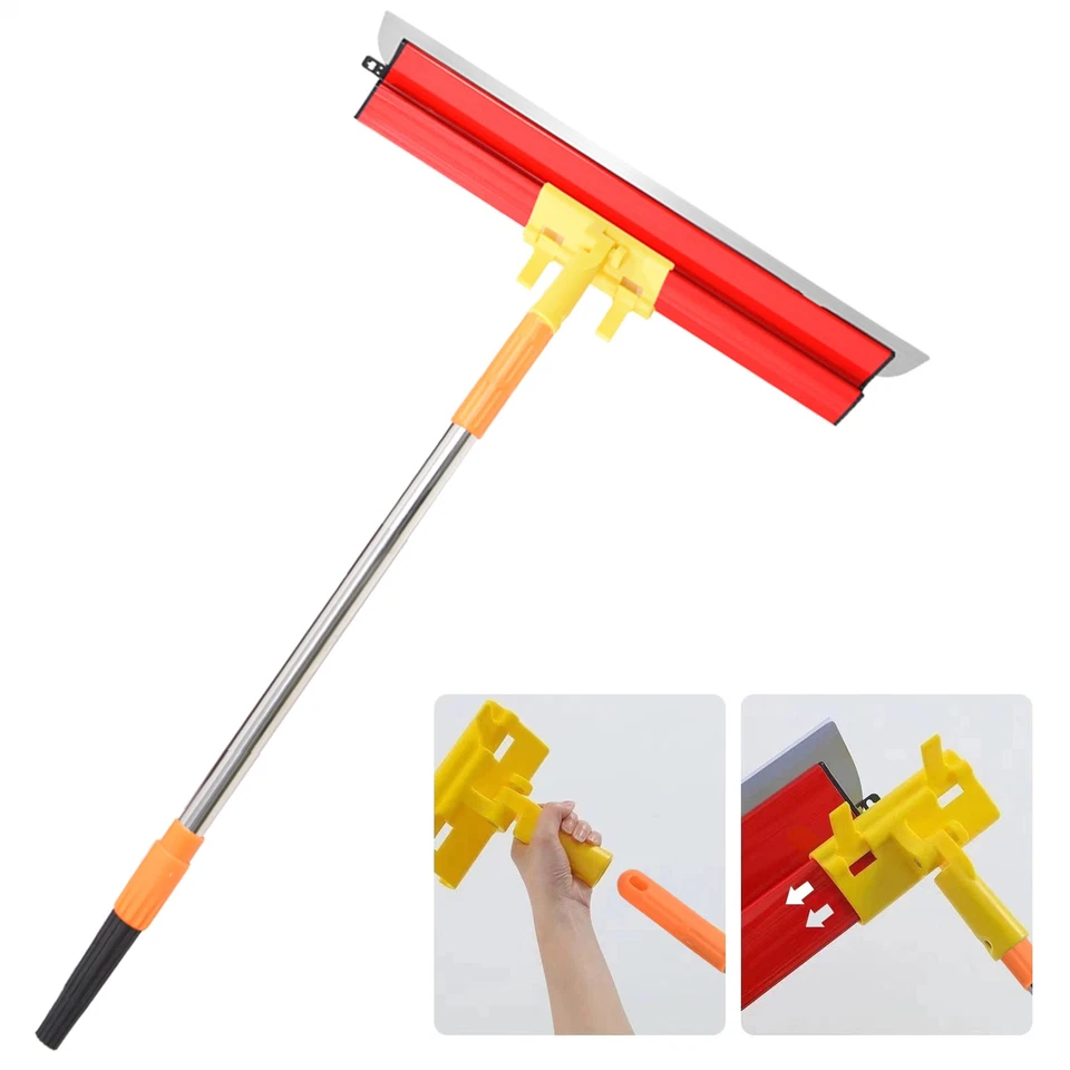 Hojas desnatadoras para paneles de yeso 10” 16” 24” 32” con mango y estuche Foto 1 de 4