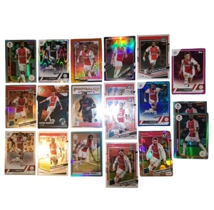 AFC Ajax Football Card Bundle Lot Soccer Rare Parallel RC Numbered /75 Finest SP - Picture 1 of 23