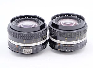 "AS-IS" Lot of TWO Nikon Ai NIKKOR 20mm 3.5 Lenses – MUST READ! (2880) - Picture 1 of 4