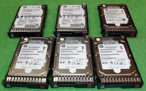 HP 900GB 6G SAS 10K 2.5" 653971-001 Mixed Lot     LOT OF 6 - Picture 1 of 4