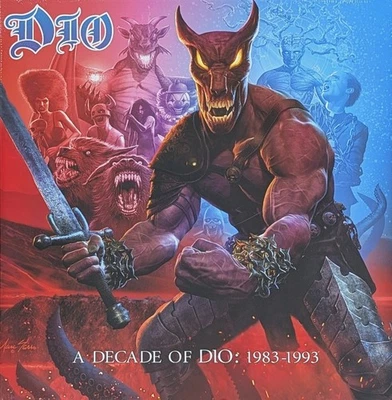 DIO A Decade of Dio: 1983-1993 SEALED 6LP + Bonus 7" single Splatter Vinyl - Image 1 of 3