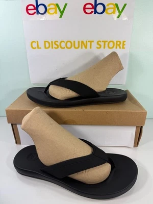 NEW Body Glove Women's Flip Flops Sandals BLACK - FREESHIP - Image 1 of 4