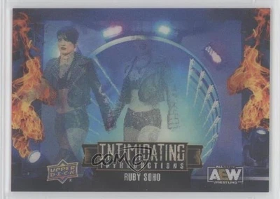 2023 AEW All Elite Wrestling Intimidating Introductions Lenticular Ruby Soho - Image 1 of 2