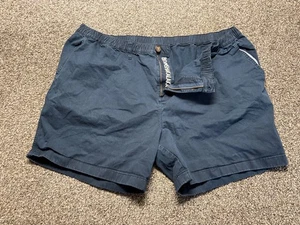 Chubbies Shorts Herren 3XL Navy Gummibund Eingrifftaschen Freizeit Original Chino - Bild 1 von 9