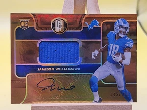 2022 Gold Standard Rookie Jersey Autographs Jameson Williams #216 /199 Cowboys  - Bild 1 von 2