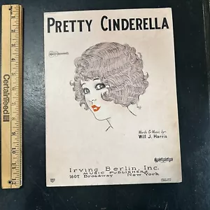 Preziosa Cenerentola Spartiti Vintage 1926 Art Déco Ukulele - Foto 1 di 6