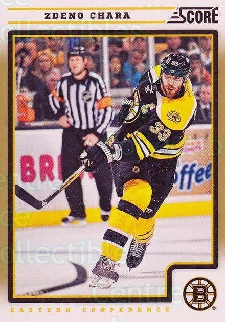 2012-13 Score Gold #58 Zdeno Chara - Image 1 of 1