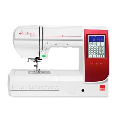 Elna eXcellence 680+ Computerized Sewing Machine with Bonus Package - Image 1 of 4