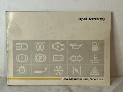 LIBRETTO USO E MANUTENZIONE OPEL ASTRA FEBBRAIO 1992 IN ITALIANO - Immagine 1 di 4