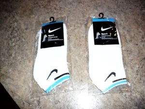 2 pairs NIKE Sport Insulated Low Cut Socks, SMALL, NEW - Picture 1 of 1
