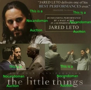LITTLE THINGS DENZEL WASHINGTON JARED LETO RAMI MALEK FOR YOUR CONSIDERATION DVD - Bild 1 von 2
