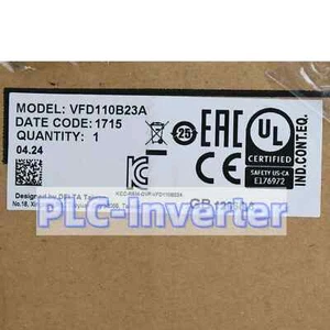 NEW DELTA VFD110B23A Motor Drive Inverter Factory Sealed 1-year warranty/ - Picture 1 of 3