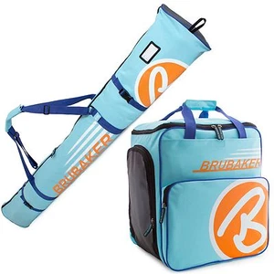 Borsa da sci azzurro arancione combo per bastoncini da sci scarponi e casco -edizione limitata- - Foto 1 di 19