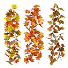 175cm Artificial Maple Leaves Autumn Fall Hanging Plant Garland Halloween Party