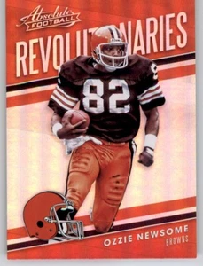 2018 Absolute Revolutionaries Jim Brown Insert Foil NFL PWE Browns - Picture 1 of 2