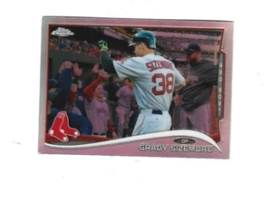 2014 Topps Chrome Refractors #142 Grady Sizemore BOSTON RED SOX - Picture 1 of 1